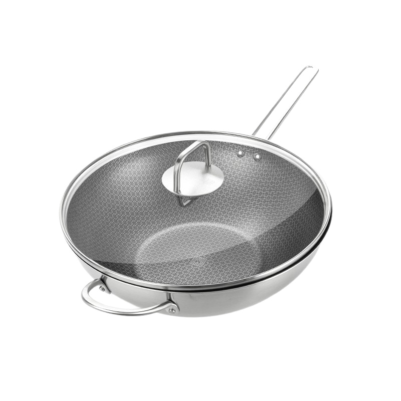 双立人蜂巢炒锅32cm耐刮耐磨NovaPlus款1021586