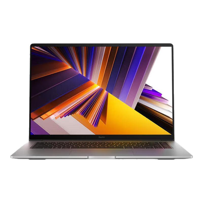 小米笔记本电脑 红米 RedmiBook 16 2024 酷睿标压I5-13500H 高清屏 轻薄本 16G内存 2TB固态 2.8K超清 灰 定制