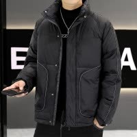 羽绒服男士短款秋冬季新款加厚保暖青年白鸭绒休闲潮流百搭男外套