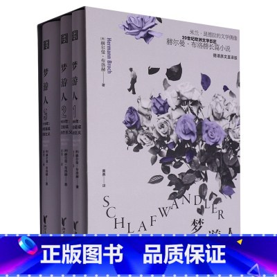 梦游人 [正版]精装全三卷含三款限定周边梦游人三部曲 赫尔曼·布洛赫长篇小说 德语原文直译版 浙江文艺出版社