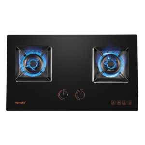 Haotaitai家用燃气灶JZY-X404 5.0kW火力国标一级能效可拆洗保洁炉头X型聚能隔热炉架多重安全防护液化气