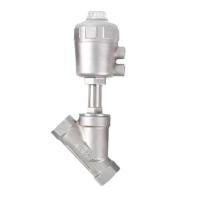 盛京联硕不锈钢气动角座阀DN8 全钢头个