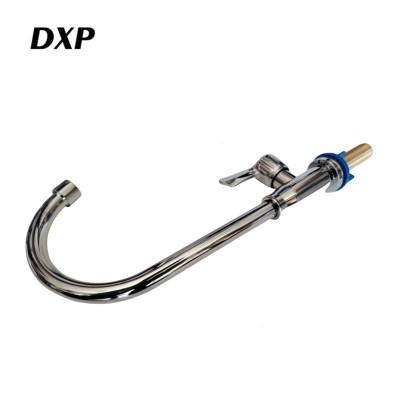 DXP 电镀双造型单水大弯水龙头 4分单冷 个