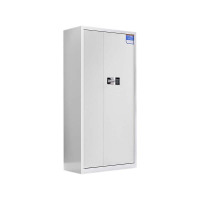 风雷动保密柜财务档案柜文件柜办公室资料储物柜保险柜电子密码国保锁通体白色-国保密码锁