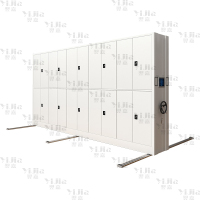 翌嘉 智能密集架移动式档案柜钢制轨道智能密集柜 一列5组