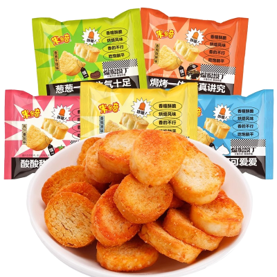 馒头片早餐饼干食品馍香小趣混合装 25g*6包混合口味