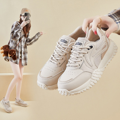 ins韩版新款老爹鞋女20266春季跑步休闲街拍厚底增高