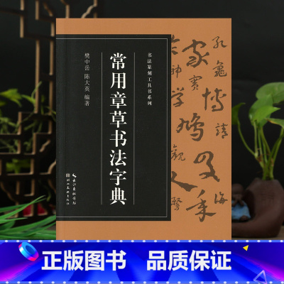 [正版]常用章草书法字典收录3520字 收录历代名家赵孟頫孙过庭王世镗皇象等章草书版本 篆刻爱好者入门常备书法篆刻工具