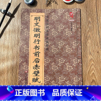 [正版] 明文徵明行书前后赤壁赋 中国历代名家名帖经典行书法帖