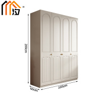 汐 衣柜 四门 台