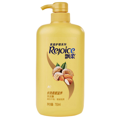 飘柔洗发水750ml杏仁长效柔顺控油洗发露洗头膏修护损伤秀发清爽不油腻男士女士洗发液杏仁柔顺滋养