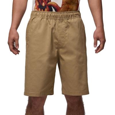 Jordan男款运动休闲工装多口袋 canvas 短裤沙漠迷彩工装风