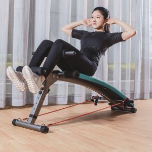舒华健腹板多功能家用仰卧起坐健身器材健身房腰腹训练仰卧板575 多功能健腹板