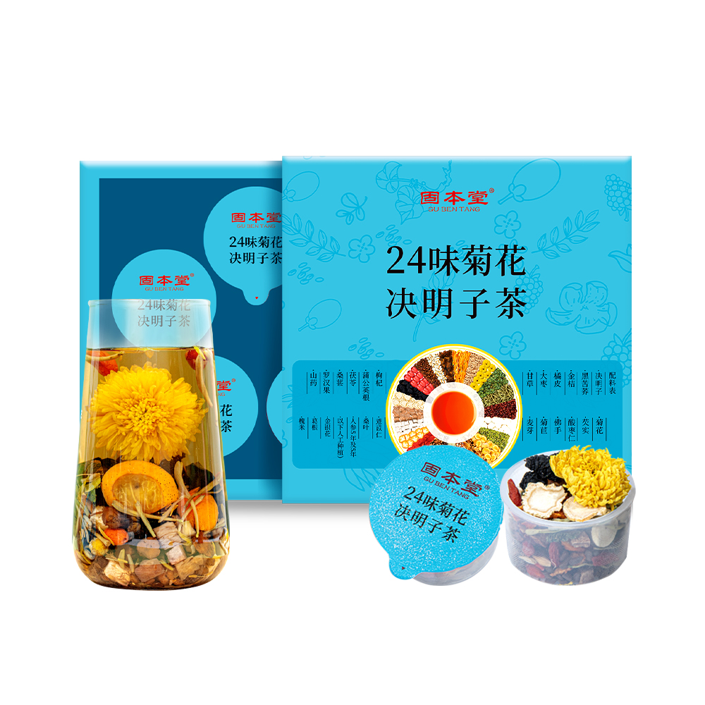 二十四味菊花决明子茶84克