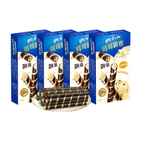 奥利奥可可脆卷香草慕斯味50g*4 网红 休闲食品零食小吃点心