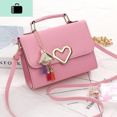 春夏上新小包包女2020新款潮时尚女包手提包韩版百搭单肩包小方包NEW LAKE女士单肩包