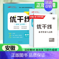 数学[安徽RJ人教版全册] 九年级/初中三年级 [正版]2024新版优干线测试卷七年级八年级九年级语文数学英语物理历史道