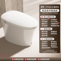 惠达HUIDA智能马桶ET520-Q带水箱无水压限制泡沫盾全自动电动一体坐便器 零水压+泡沫盾