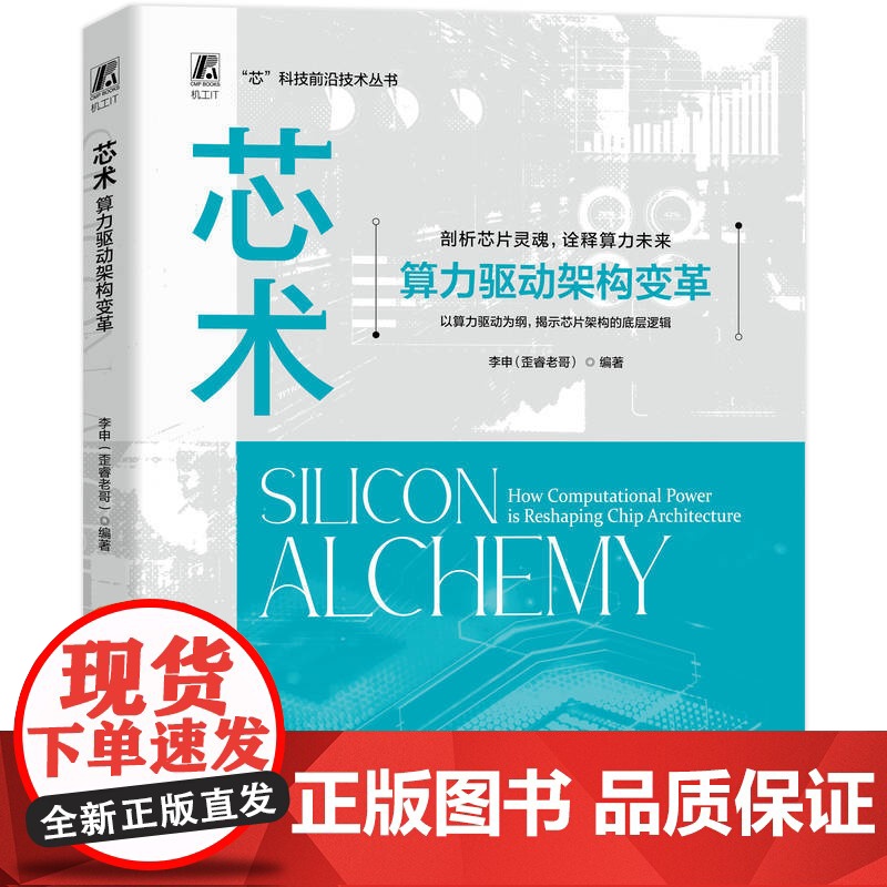 芯术:算力驱动架构变革 芯片 AI 算力 智能 架构 CPU GPU 芯片设计 芯片制造 芯片测试 芯片工艺