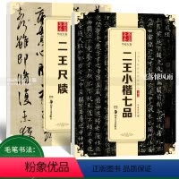 [正版]2本 王羲之王献之尺牍二王小楷七品小楷书黄庭经乐毅论东方朔书画赞孝女曹娥碑洛神赋十三行成人初学者临摹小楷毛笔书