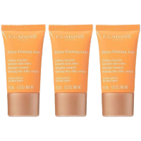 娇韵诗(CLARINS)焕颜弹力日霜小样15ml*3瓶弹簧紧致滋润保湿提拉紧致焕颜日霜