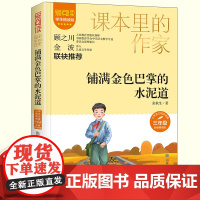 铺满金色巴掌的水泥道张秋生三年级课外书读课本里的作家适合小学生看同步语文教材配套阅读书籍儿童文学读物故事书