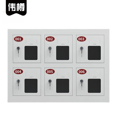 伟樽手机存放柜6门550*245*385mm台