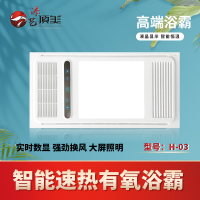 添艺顶美 智能电器 浴霸(H-03)安全速热 强劲双核取暖浴霸卫生间 多功能浴室暖风SENSHIMD