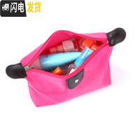 三维工匠多个装简约化妆包小号化妆品口红收纳方包迷你洗漱袋韩版防水[2收纳包