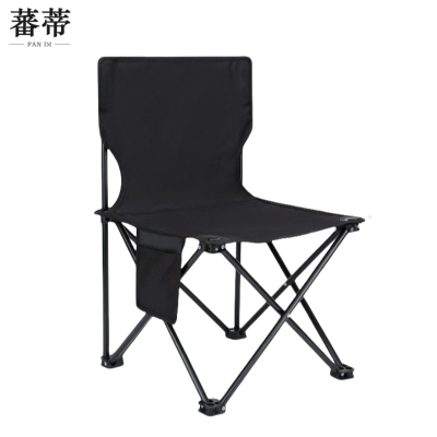 蕃蒂折叠椅黑色把