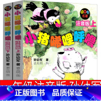 小猪唏哩呼噜2册 注音版 [正版]一年级的小豆豆注音版一年级春风文艺出版社狐狸姐姐彩图漫画版小学生老师课外书故事书阅读书