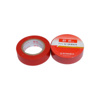 舒氏 PVC电气阻燃胶带 10yds*18mm红色 卷