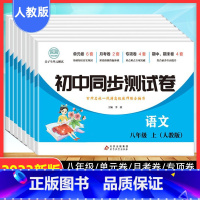 [八年级全套8本]语数英物政史地生(人教版) 八年级上 [正版]2024版八年级上下册全套初中同步测试卷同步练习人教版初
