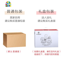 北欧风陶瓷碗碟套装2/4人家用创意ins餐具情侣简约网红盘碗筷日式 FENGHOU 三色-19件套普通装送4双筷子