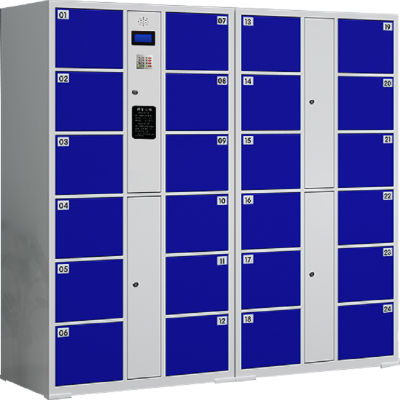 臻远 ZY-CBGC-02 电子存包柜智能寄存柜密码柜子储物柜 24门自编码