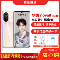 [二手9成新]华为nova8 8号色 8G+128G全网通安卓手机6.57英寸曲面屏 麒麟985双卡拍照娱乐备用5G手机