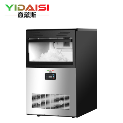 意黛斯雪花制冰机碎冰制冰机商用全自动颗粒制冰机刨冰机酒店饭店海鲜火锅三文鱼刺身冰盘碎冰机100kg/日