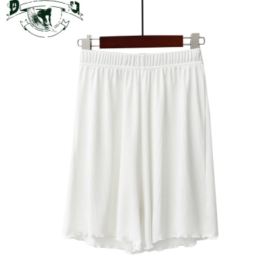 HLCOMAN莫代尔夏季跑步休闲裤运动短裤薄款宽松睡裤女士居家裤外穿学生裤睡裤