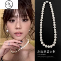 JiMi施家大珍珠项链女夏2023年新款轻奢小众锁骨链气质高级感颈链