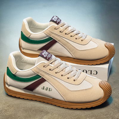 2026新款春季阿甘鞋潮百搭轻便防滑舒适小众复古休闲鞋平底运动鞋_586