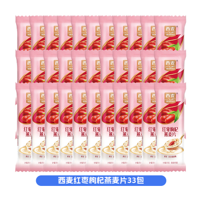 西麦红枣枸杞燕麦片*33包