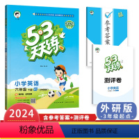 英语(外研版3起点) 六年级下 [正版]2024春53天天练六年级下册英语外研版新版五三天天练小学6年级同步练习课后习题