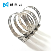 新凯益 304不锈钢喉箍 52-76mm 个