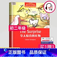 [正版]黑布林英语阅读 令人惊喜的礼物英文版八年级初二第12辑全彩内页中学生英语书学习课外阅读书籍英语学习辅导书 上海外