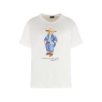 Polo Ralph Lauren Polo熊印花女士短袖T恤透气舒适百搭基础款