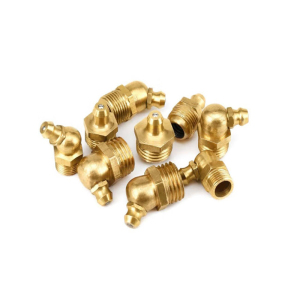 锴晟 黄铜黄油嘴 直角12mm 个