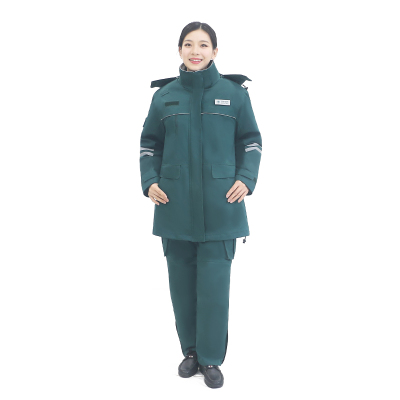 燕舞BD2FF2523211F2F建设阻燃版冬职业装(羽绒)150-195(计价单位:套)绿色
