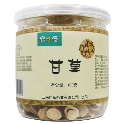 健之佳甘草(圆片)一级100克云南向辉