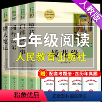 [正版]七年级课外阅读书籍 猎人笔记白洋淀纪事镜花缘湘行散记原著人民教育出版社初一上册必读课外书初中生中学生经典书目全