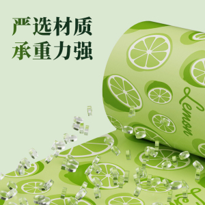 一倍加厚青色手提垃圾袋中号国产PE材质耐用单包装